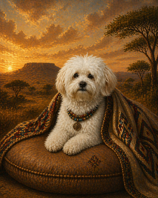 After pet portrait example 3